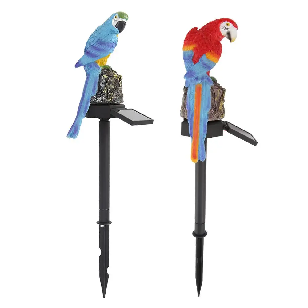 Уличный светодиодный светильник на солнечной батарее для сада попугая сова