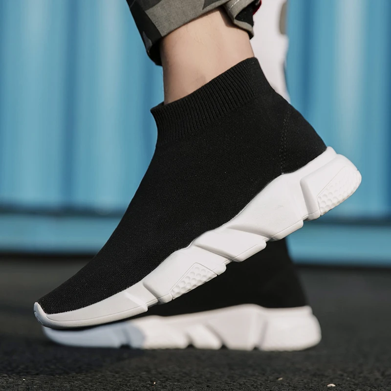 Дышащие носки для пар Модная мужская повседневная обувь Chaussures Homme Лоферы Мужские