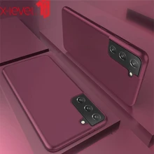 X-level Case For Samsung Galaxy S21 S20+ Note 10 20 Ultra A51 A71 A32 A42 A52 A72 Hybrid Ultra Slim Matte Soft Tpu Cover Cases