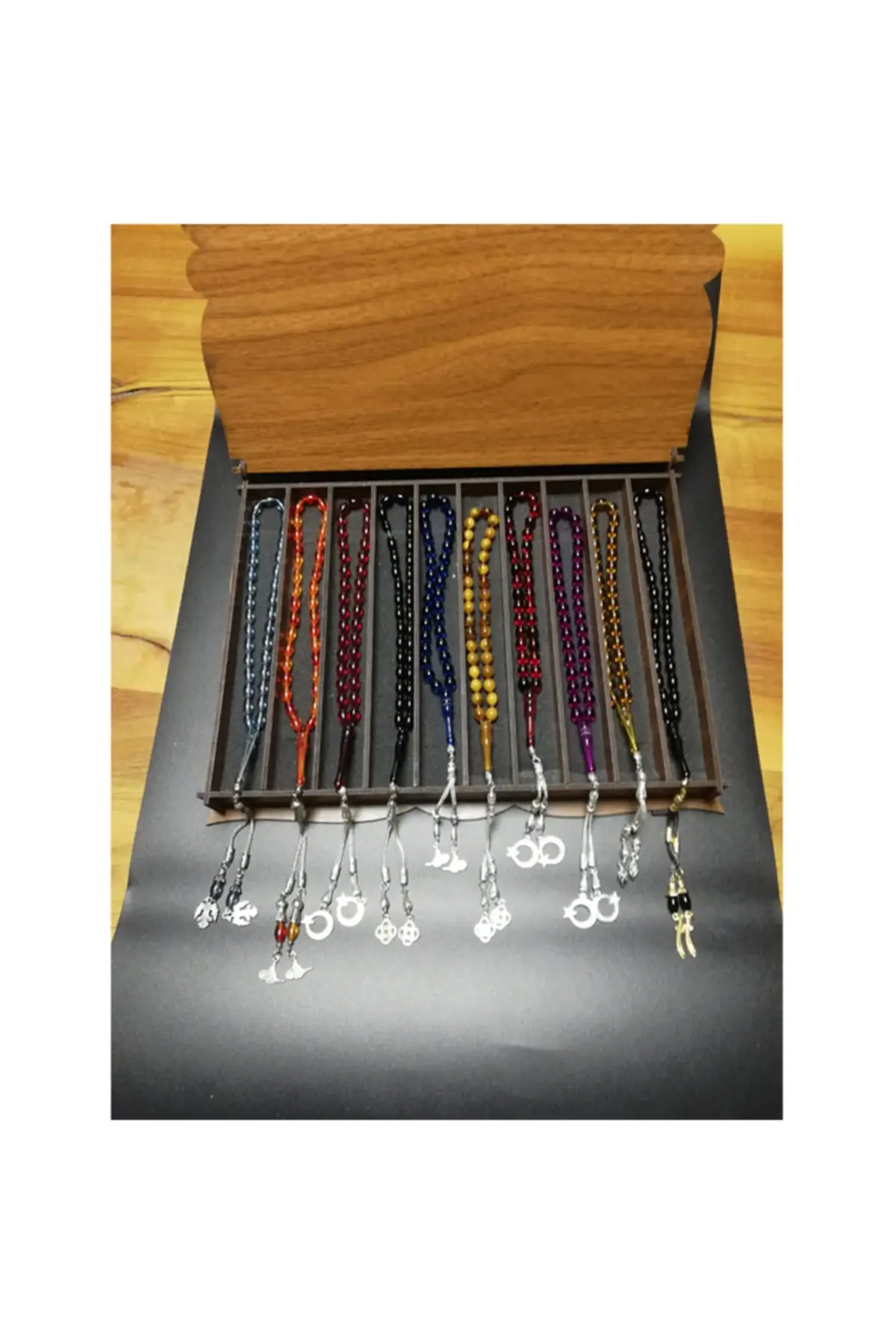 Набор пылезащитных янтарных розаков 10 шт.|Бусины| |