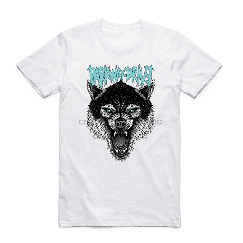 2017 Мужской принт панк рок группа Parkway Drive Metalcore модная футболка с круглым вырезом и