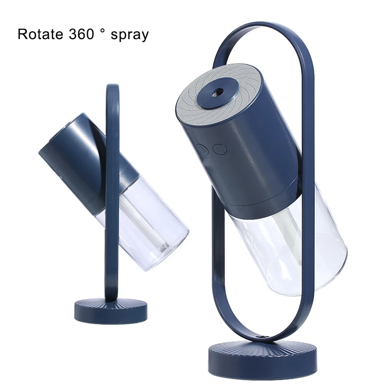 Портативный USB увлажнитель воздуха проекционный 200 мл чистый воздух для дома