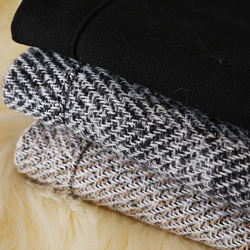 Tweed Woolen Skirt for Women Autumn Winter 2021 New Korean Fashion Black Gray Chic Knee Length High Waist Skirts With Belt | Женская