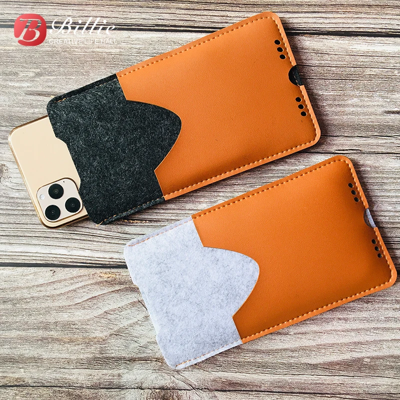 Телефон сумка для Apple iphone 11 Pro Max 6 5 ультра тонкий ручной работы шерсть фетр телефон
