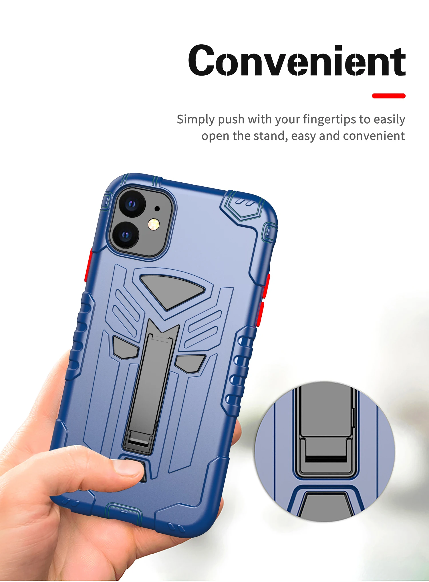 Shockproof Armor phone Case For iphone 11 X XS pro max XR Anti-fall Phone Back Cover for 6 6S 7 8 Plus SE2 |