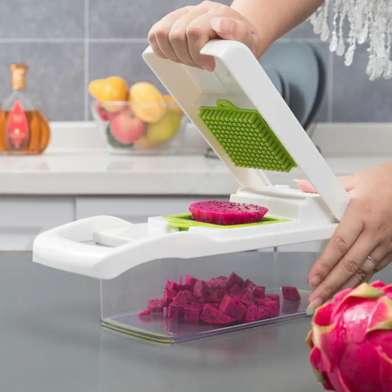 Новая многофункциональная овощерезка 12 в 1 пищевая для овощей измельчитель резак