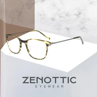 zenottc retro optical eyeglasses frame women myopia prescription glasses men vintage high end acetate spectacles brand custom