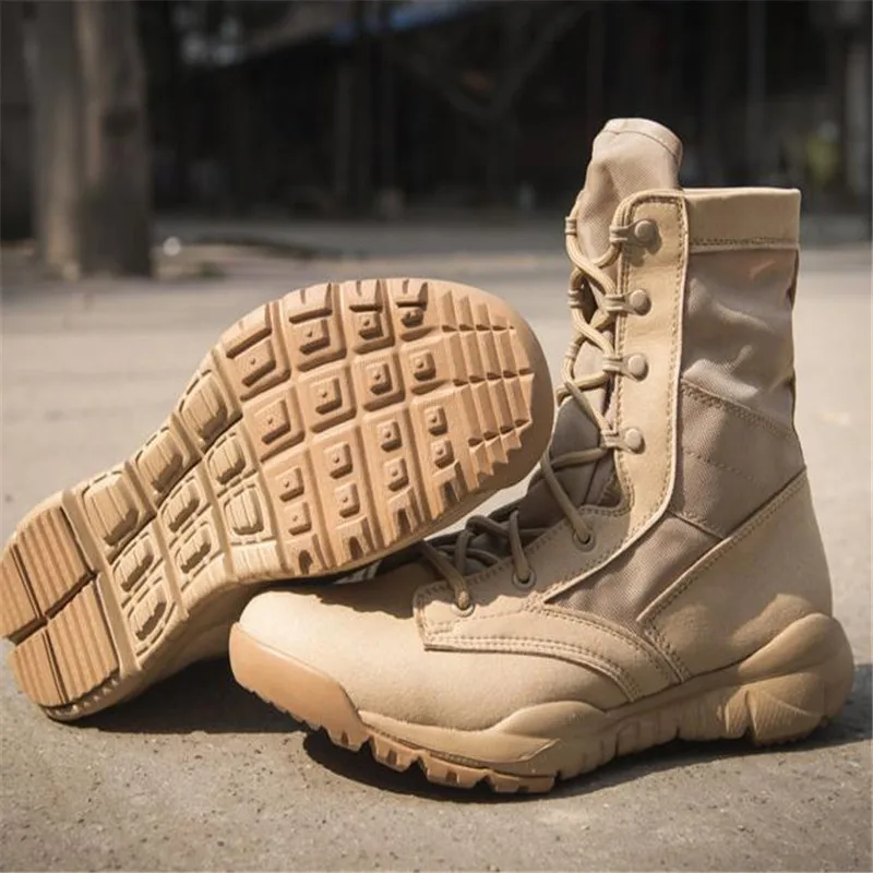 Мужские сверхлегкие армейские ботинки военная обувь боевые тактические