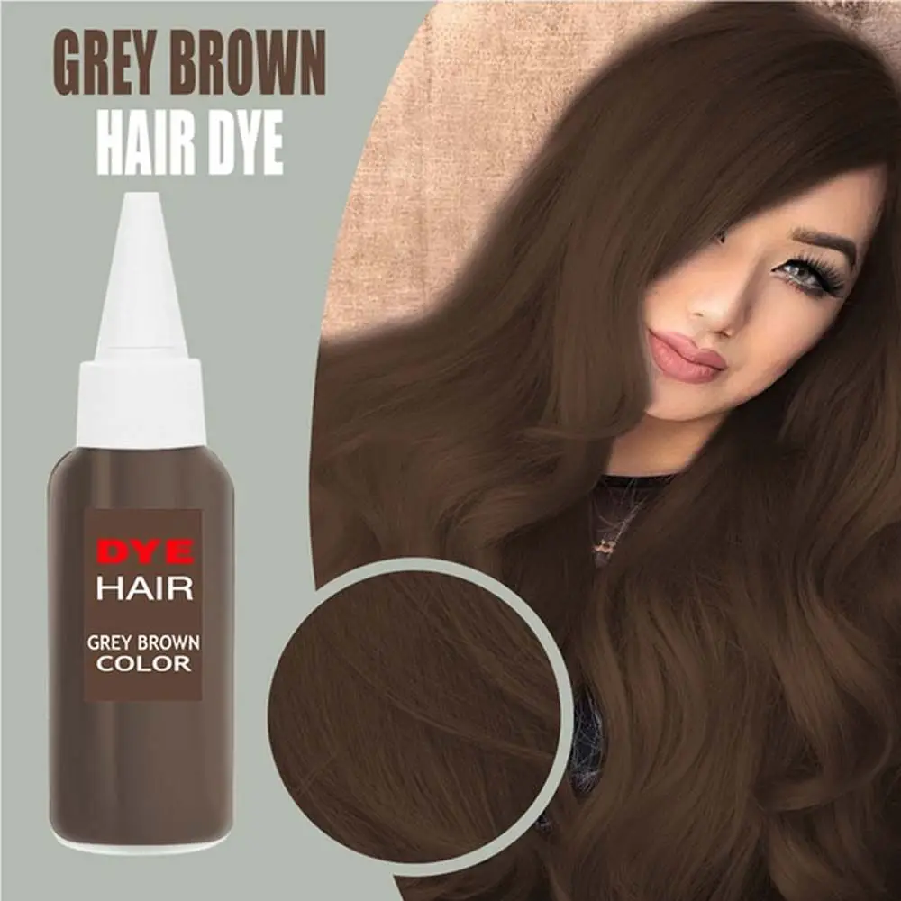 30ml Hair Dye Unisex Color Cream Purple Brown Black Red Grey White Hairstyle Coloring for Women and Men | Красота и здоровье
