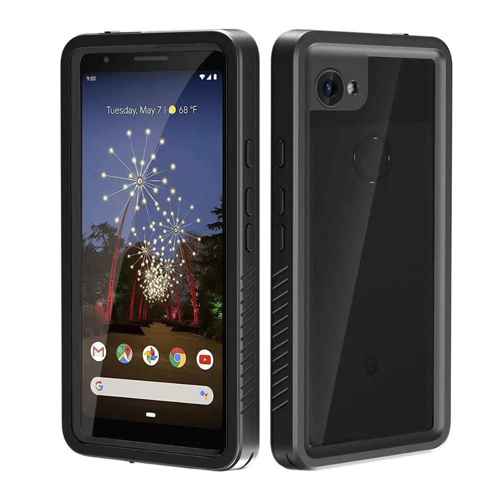 Водонепроницаемый чехол для Google Pixel 3a XL встроенная защита экрана полноразмерный