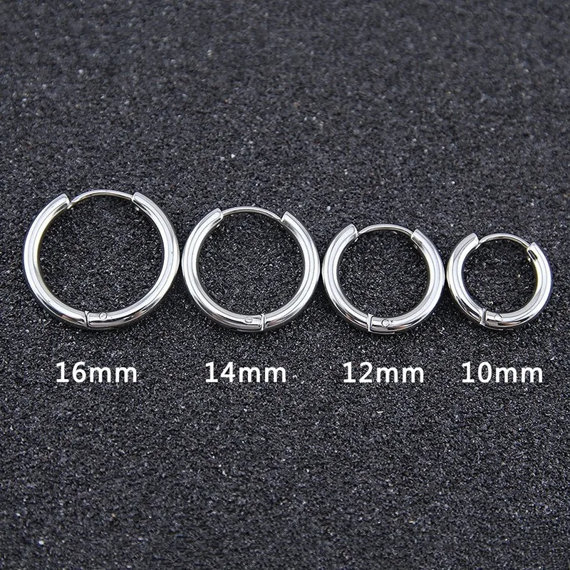 

1pc Unisex Ear Nose Rings Stainless Steel Nose Piercing Nariz Hoop Jewellry Fashion Women Men Accessories Piercing Jewelry