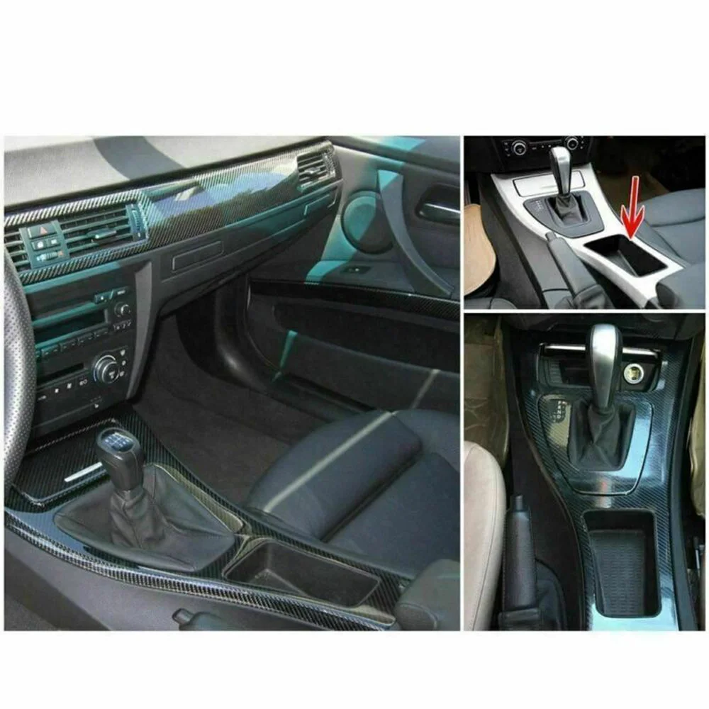 

Carbon fiber Panel frame sticker Set Gear shift Center Decal Accessory