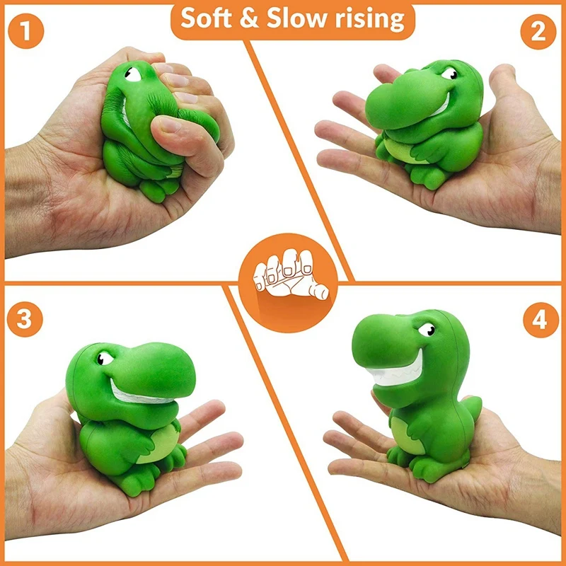 Pu медленно восстанавливающийся динозавр игрушка экологический ребенок взрослый