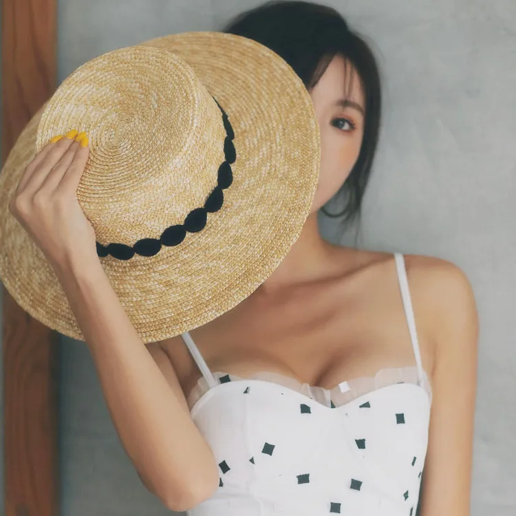 

Лидер продаж шапочки кавайные платье принцессы в стиле «Mori Girl летние соломенные шляпы женская Пляжная Шляпа От Солнца Японский французский...