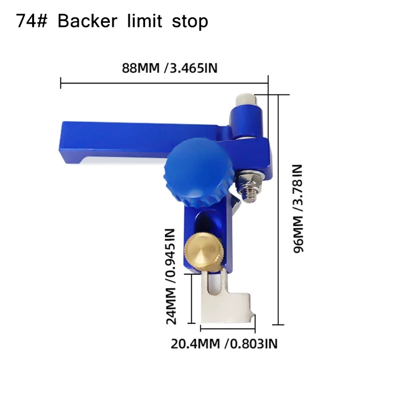 

Professional Miter Gauge Table Saw Aluminum Alloy Precision Push Rod High Abrasion Resistance Woodworking Accessories