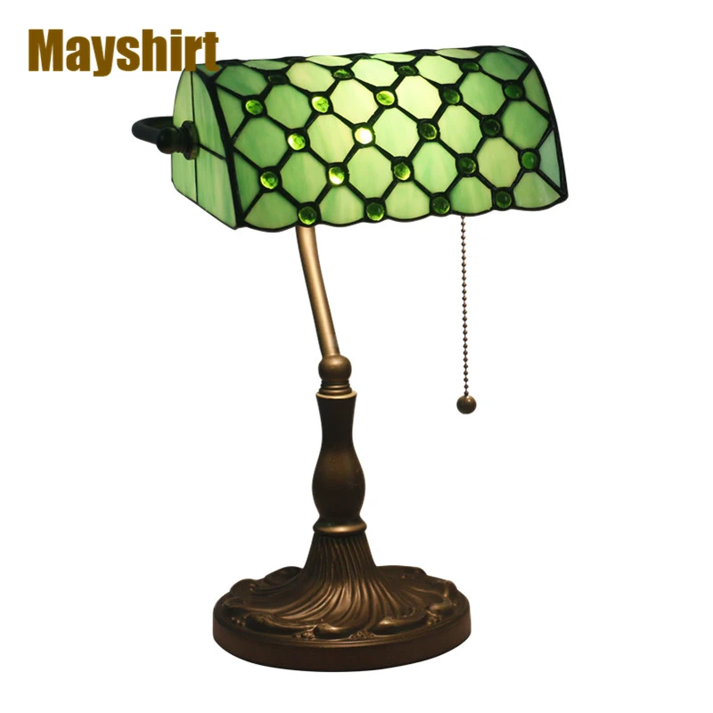 

Tiffany Stained Glass Table Lamps for Bedroom Lamp Vintage Led Stand Bedside Living Room Turkish Mosaic Desk Lamp Bar Home Decor