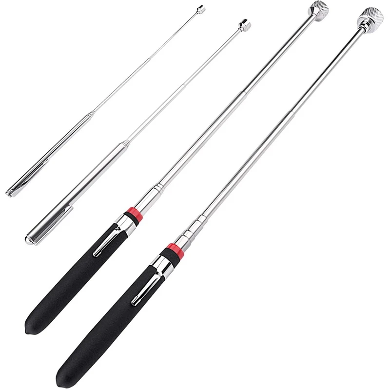 

Telescopic Magnet, Magnetic Pick Up Tool 4 Pack, Magnetic Retrieval Tool, Magnet Stick (1.5LB 3LB 10LB 15LB)