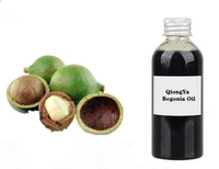 qiongya begonia oil tamanu oil cold pressed virgin hair care base oil nourishes the skin green vegetable oil diy handmade soap