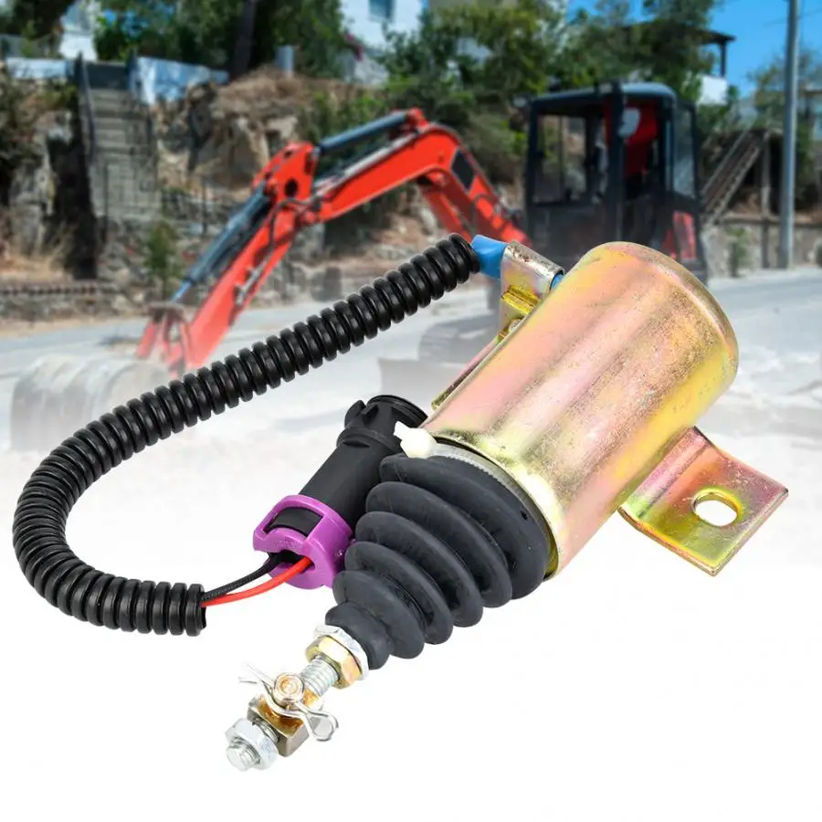 Электромагнитный клапан для отключения топлива постоянный ток 12 В дизельного