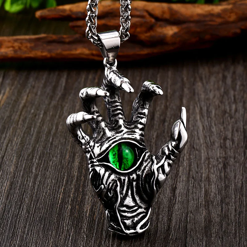 Байер модное кольцо из нержавеющей стали ожерелье с подвеской в виде лапы