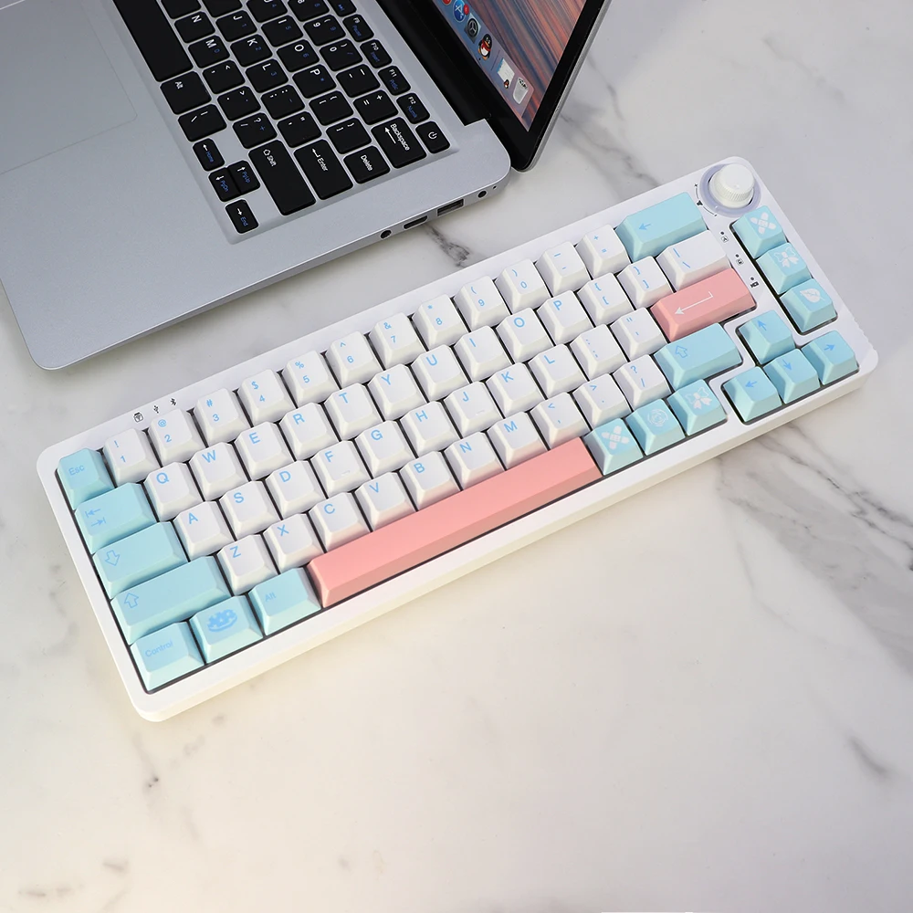 Только распродажа Keycap GMK-KEY Noel Dye Subb Keycaps PBT Cherry Profile German French Italian Spain UK ISO Key Caps For TKL GK61 96