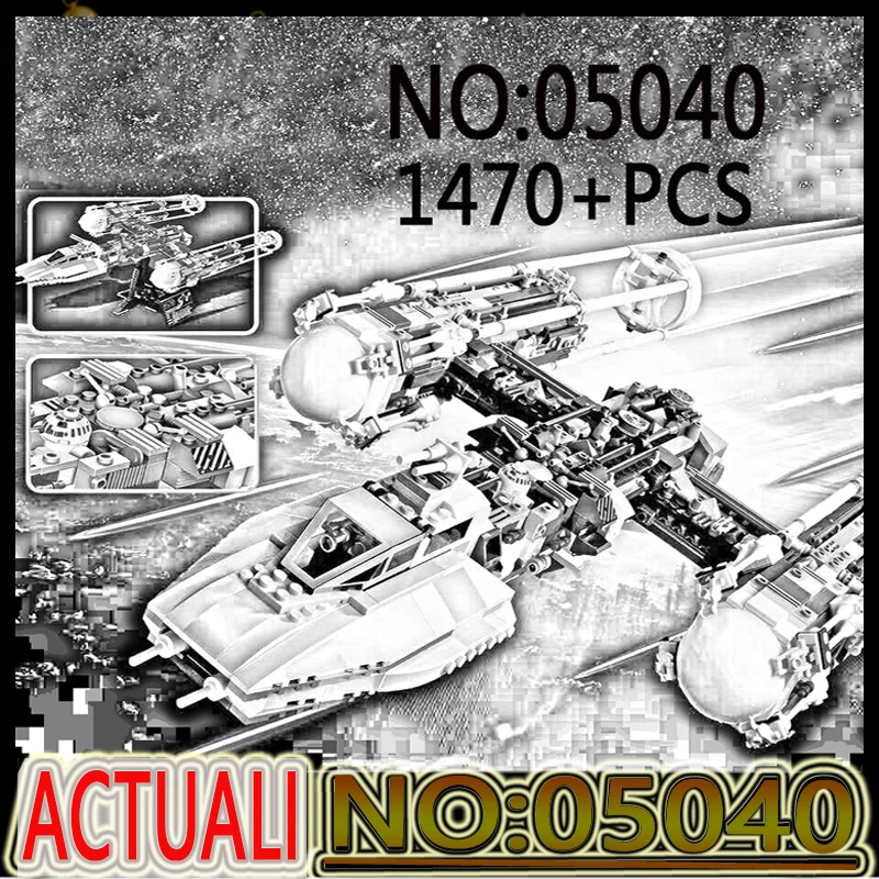 

Star Serie Wars X-Y Wing Attackt Aircraf 05029 05039 05040 05065 Ship Building Blocks Bricks Kids Toys Birthday Christmas Gift