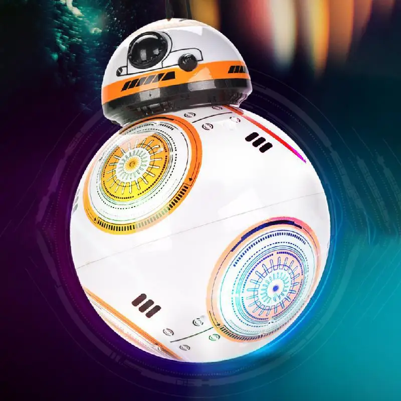 Disney Star Wars Smart Remote Control Bb 8 Robot 2.4g Doll Spherical Model Toys For Children Gift | Игрушки и хобби