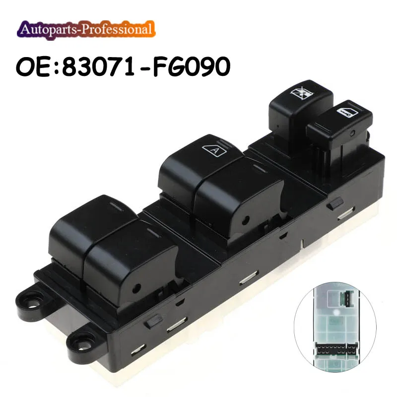 

Auto Front Left Window Regulator Switch 83071FG090 83071-FG090 For Subaru Impreza G12 2007 Car Accessories