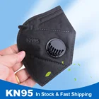 Маска для лица ffp2 KN95, 10 шт., многоразовая, 95%, 5 слоев