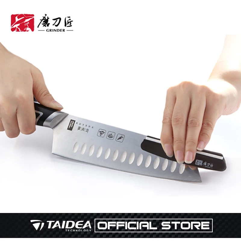 Кухонная точилка для ножей TAIDEA профессиональная масло воды направляющая ангела