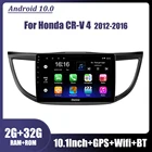 Автомобильная магнитола на Android 10 для Honda CR-V 4 2012 2013 2014-2016, мультимедийный видеоплеер, 2 Din, GPS-навигация, DVD-плеер для Carplay