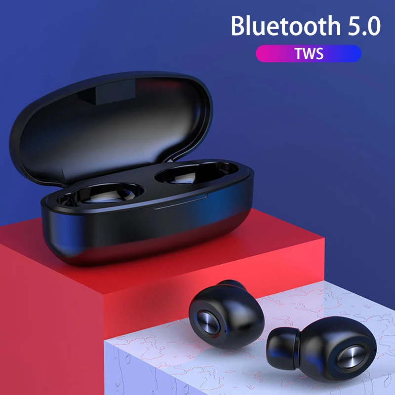 X18 наушники вкладыши TWS беспроводные Bluetooth V5.0 спортивные гарнитура с микрофоном
