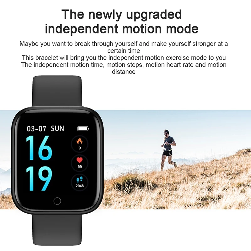 T80 Smart Watch Waterproof VS Q9 P68 P70 Bracelet Activity Fitness Tracker Heart Rate Monitor BRIM Men Women Smartwatch | Электроника