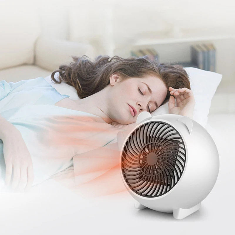Портативный вентилятор обогреватель для дома 250 Вт Электрический нагреватель