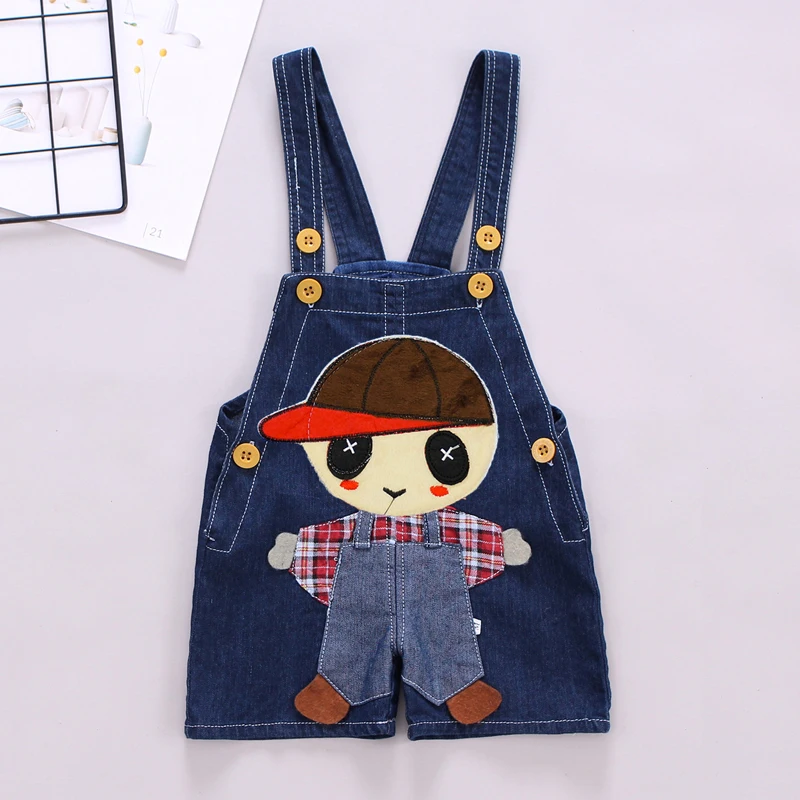 IENENS 1-3Y Summer Infant Boy Casual Shorts Overalls Baby Toddler Boys Jeans Dungarees Child Kids Denim Trousers Short Pants | Детская