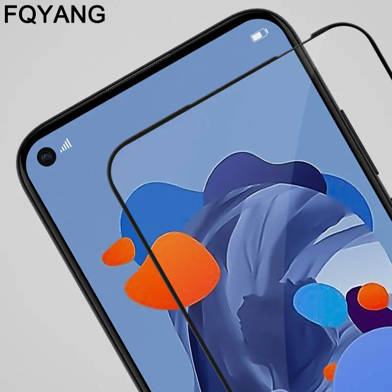 Полное покрытие Защитное стекло для HUAWEI NOVA 5i 5 PRO P SMART Z закаленное экрана Y5 Y6 Y7 Y9 PRIME