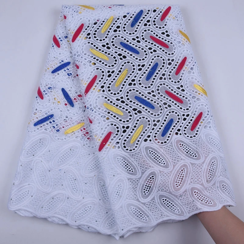 Высокое качество африканский швейцарский 100% хлопок вуаль кружево в швейцарском