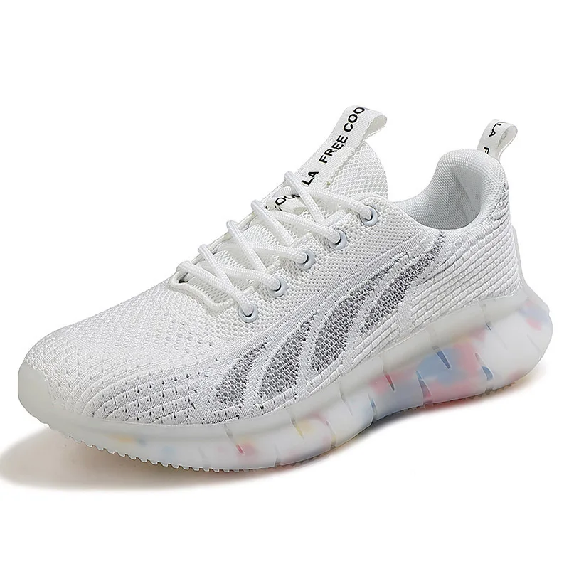 

Men Vulcanized Shoes 2021 New Arrival Spring Leisure SneakersLace-up Comfortable Breathable Lovers Shoes Tenis Masculino