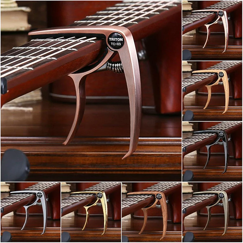 

IRIN Aluminium Alloy Metal New Guitar Capo Quick Change Clamp Key Acoustic Classic Guitar Capo For Tone Adjusting