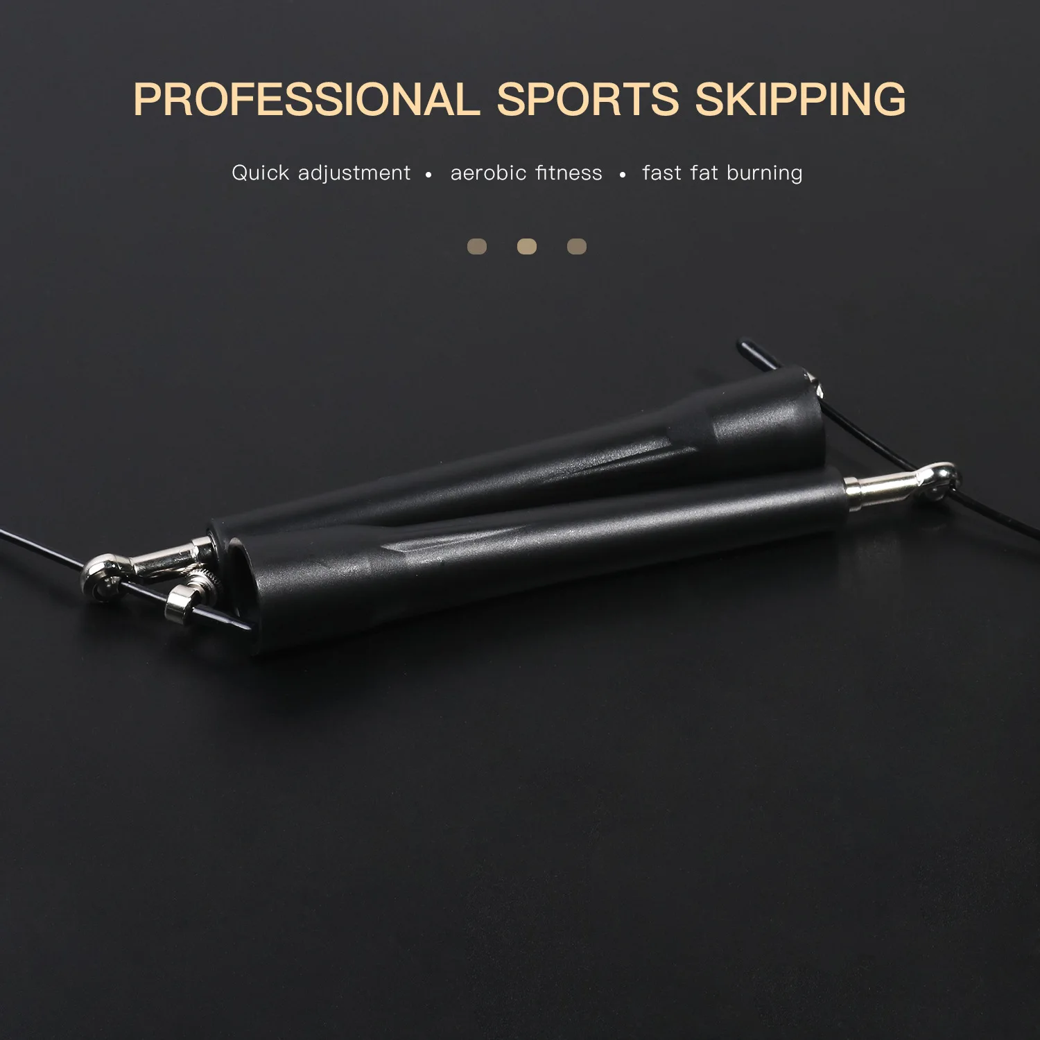 3 м скакалки для трос стальная Регулируемая быстрая скорость ABS Ручка Кроссфит