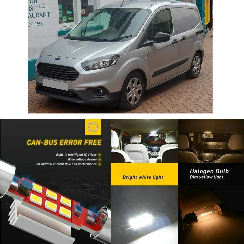 Светодиодный интерьер автомобиля огни для Ford transit courier коробка Комби