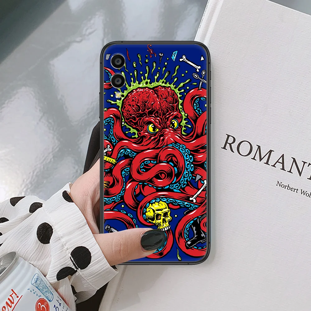 

Santa Cruz Skateboards brand trend Phone case For Huawei Honor 6 7 8 9 10 A C X i 20 Lite Pro Play black black funda fashion