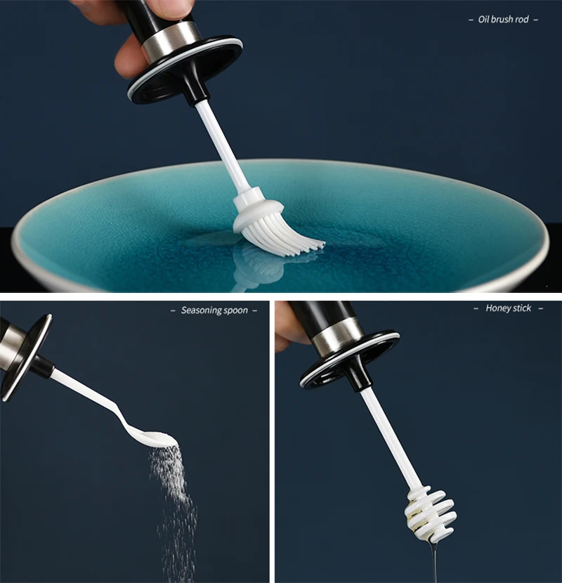 Графинчик приправы бутылки для специй перец спреи соль ложка меда палочки