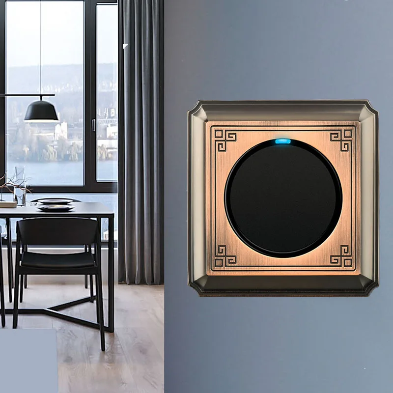 Кнопочный переключатель 1-4 клавиши двухсторонний из алюминиевого сплава с