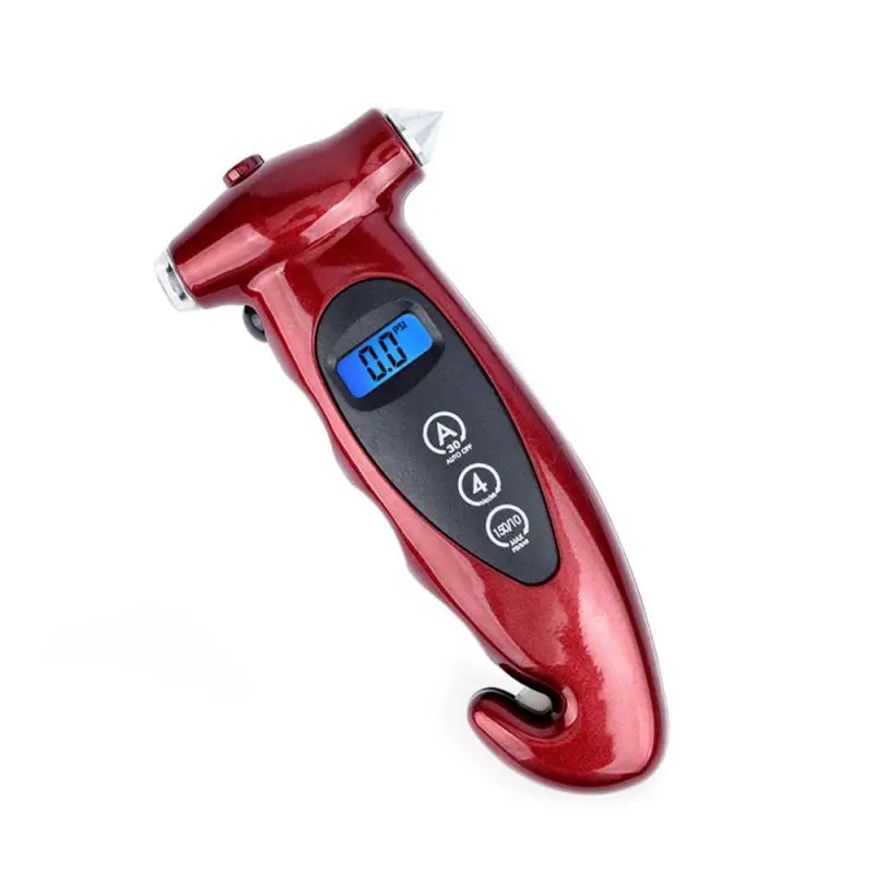 

Auto Wheels Tires Tire Pressure Monitor Systems Digital Tire Pressure Gauge High Precision LED Display Tire Pressure Monitor