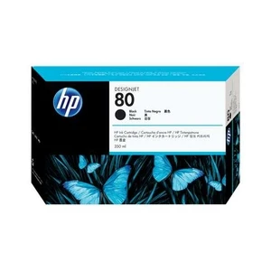 Картридж HP 80 Black черный C4871A оригинальный 350мл для плоттеров DesignJet 1050C C+ 1055CM CM+ |