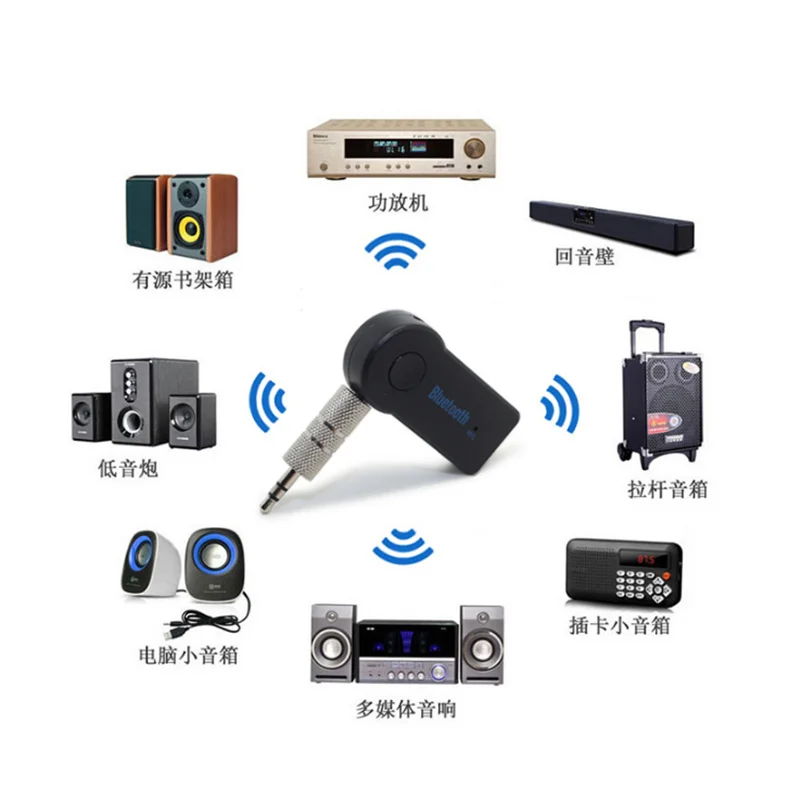 Беспроводной автомобильный музыкальный Bluetooth приемник для Peugeot RCZ 206 207 208 301 307 308 406