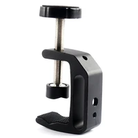 luminium c type screw mount clamp fixed desktop bracket for flashlight camera tripod photography accessories