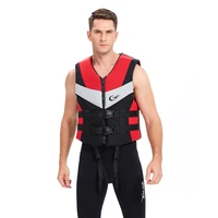 yonsub professional adult child life vest neoprene waterproof rescue menwomen lifejacket for fishing drifting swimming boating