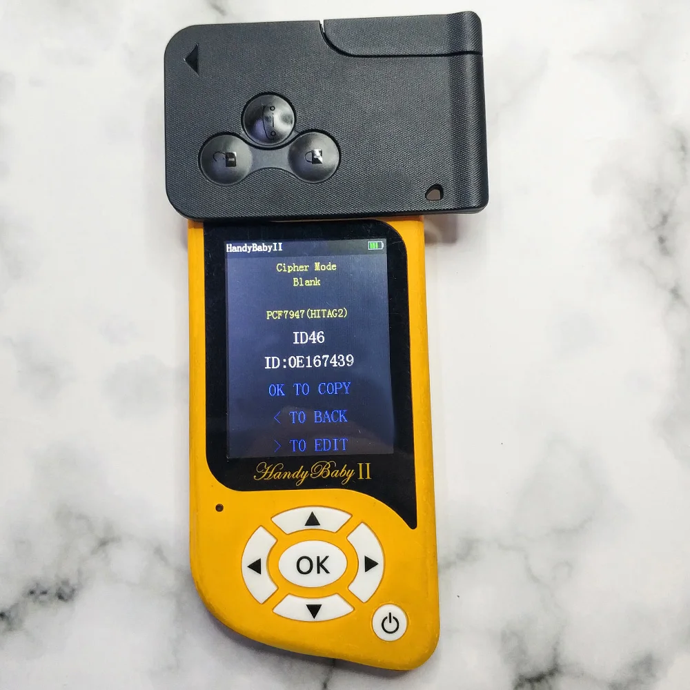 KEYECU 3 кнопки смарт карты дистанционный ключ брелок от машины 433 МГц PCF7947/ID46 чип для